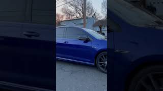 Mk7 Golf R turbo noises [upl. by Gombach]