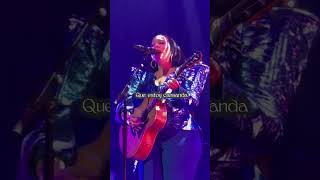 Carla Morrison canta TodoPasa en vivo elrenacimientotour [upl. by Yecram]