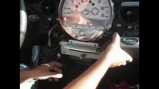 R56 2006  2010 MINI Cooper Speedometer and Radio Removal HowTo [upl. by Meid]