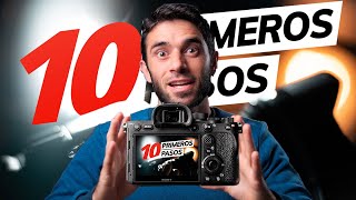 10 PRIMEROS PASOS para EMPEZAR en FOTOGRAFÍA [upl. by Yatnohs]