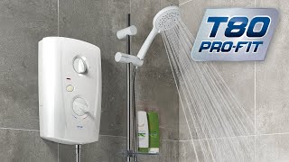 Introducing The Triton T80 ProFit Electric Shower [upl. by Salvidor786]