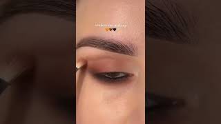 Easy smokey Eye Makeup 😍😱 eyemakeup ytshorts youtubeshorts viralvideos [upl. by Egag]