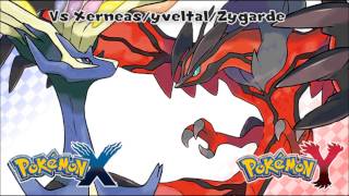 Pokémon XY  Kalos Legendary Xerneas and Yveltal Battle Music HQ [upl. by Reffinej171]