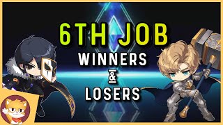 COMPILATION  All 6th job Winners and Losers  MapleStory [upl. by Cloutman]