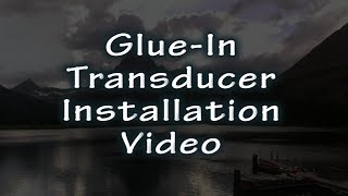 HawkEye® TechTutorial™  Gluing a Transducer Inside the Hull of a Boat [upl. by Heuser561]