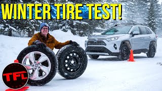 AllSeason Vs AllWeather Vs Snow Tire Youll Be SHOCKED How Different They Are In The Snow [upl. by Elmajian344]