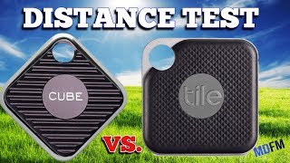 Tile Pro VS Cube Pro  Distance Testing [upl. by Salamanca]