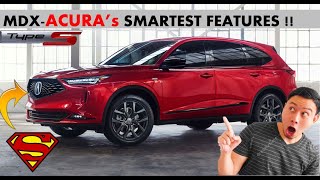 Acura MDX 2022  Quirky amp Hidden Features that are really innovative [upl. by Siraved]