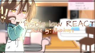 insos law REACTpart 11no part 2hope you enjoycredits to the tiktok owners [upl. by Oiciruam637]