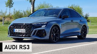 2022 Audi RS3 Limo 400PS Nun der Beste  Review Fahrbericht Test [upl. by Vannie]