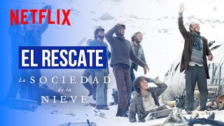 El rescate  La sociedad de la nieve  Netflix [upl. by Hareehat]