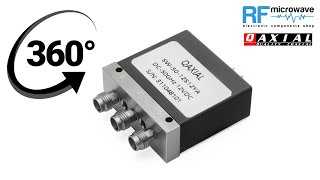 Electromechanical coaxial relay failsafe SPDT 12V 50GHz [upl. by Rubens]