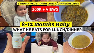 What My 9 Months Old Baby Eat in a Day 812 Months Babys Lunch Dinner Recipes Real Homemaking [upl. by Eadie36]