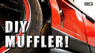 DIY Muffler Build Sound Level and Back Pressure Test [upl. by Abeh]