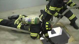 Firefighter Rescue and Survival  The Double Horse Shoe Technique [upl. by Goodden]