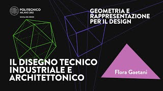 Il disegno tecnico industriale e architettonico Flora Gaetani [upl. by Ahsikin]