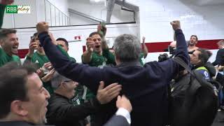 Quique Setién emocionado tras el triunfo del Real Betis en ElGranDerbi [upl. by Ahseinat26]