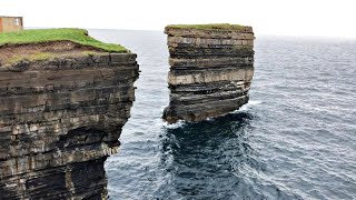 Downpatrick HeadDun Briste Sea Stack  Ireland [upl. by Soilisav]