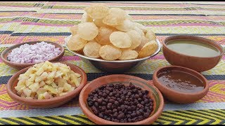 Golgappa Recipe  Pani Puri Recipe  How To Make Pani Puri At Home  Village Food Secrets [upl. by Nosduh]