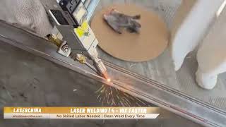 Laser Welding Thick Metal Plates  How It Really Works [upl. by Nosauq]