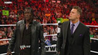 Raw  The Miz amp RTruth interrupt John Cena [upl. by Dorothea873]