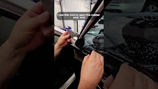 StepbyStep Window Tint Installation [upl. by Aciras]