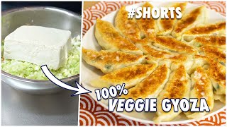 How to Make VeggieBased Gyoza Shorts [upl. by Yenal]