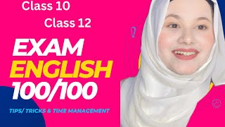 “Crush Your English Exam Time Management Tips amp Tricks for Successquot  Class 10  Class 12 [upl. by Athalee]