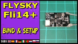 FLYSKY Fli14  Bind amp Betaflight Setup [upl. by Hervey]