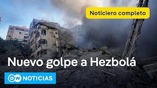 🔴 DW Noticias del 3 de octubre Israel bombardeó el centro de Beirut Noticiero completo [upl. by Fanchon]