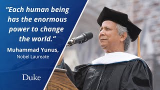 Muhammad Yunus at Duke University [upl. by Washko719]