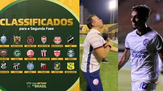 ✅NÁUTICO ELIMINA SÃO BERNARDO E DADO VAI A LOUCURA 🔴BAHIA GOLEIA JACUIPENSE NA COPA DO BRASIL [upl. by Alcina]