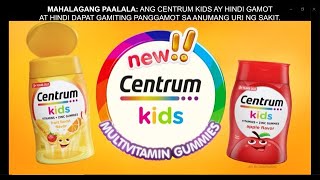 NEW CENTRUM KIDS Yummy multivitamin gummies [upl. by Dygal]