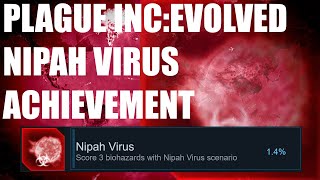 Plague Inc Evolved Nipah Virus Achievement [upl. by Arval435]