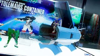 Megahouse  Ptolemaios Container  GUNDAM 00   Summer Wonder Festival 2016 [upl. by Asil874]