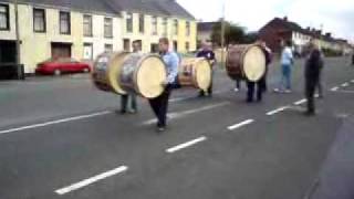 Cookstown lambeg drums [upl. by Nnaeirual406]