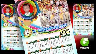 Desain Kalender 2018 Taman Kanak Kanak [upl. by Horowitz]