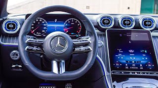 Mercedes CClass 2023 HighTech and Luxury Interior [upl. by Anoirb]