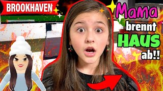 Mama brennt mein Haus ab 🔥 Jade ist Avas Kind in Roblox Role Play 😱 Alles Ava Gaming [upl. by Nahsez]