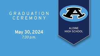 Aldine Senior High School Graduation 2024  Aldine ISD [upl. by Aratak240]