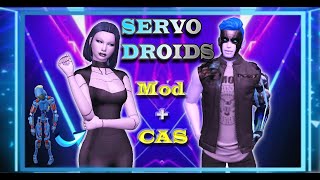 Turn Servos into Androids  CAS Sims 4 [upl. by Aldus13]