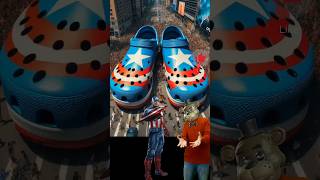 All Superheroes Giant Crocs In The City [upl. by Ardnalak]