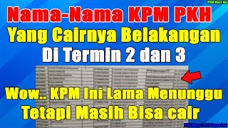 Nama KPM PKH cair Termin 1 2 3 pencairan pkh tahap 1 2022 dan pkh tahap 1 2022 kapan cair [upl. by Ellery]