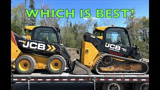 TRACK VS TIRE SKID STEER What is best [upl. by Vassaux]