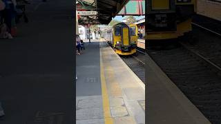 GWR class 150 arriving at Paignton with the Exmouth service 150232150219 DMU [upl. by Thedrick818]