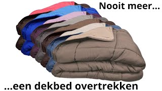 Dekbed zonder overtrek [upl. by Hajidak]