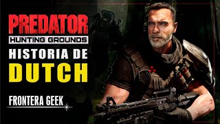 ¿Qué pasó con DUTCH después de vencer al Depredador PREDATOR Hunting Grounds  Historia Revelada [upl. by Aroel479]