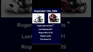 2024 Rogers Pirates Football Schedule highschoolsports rollblue dyj [upl. by Claudy887]