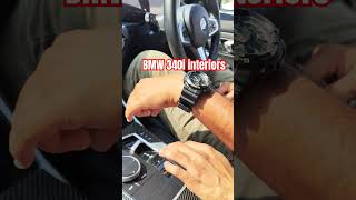 BMW 340i interiors  Powerful 6 cylinders engine bmw [upl. by Blithe]