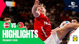 Getting the job done  Denmark vs Portugal  Highlights  Mens EHF EURO 2024 [upl. by Sethrida859]